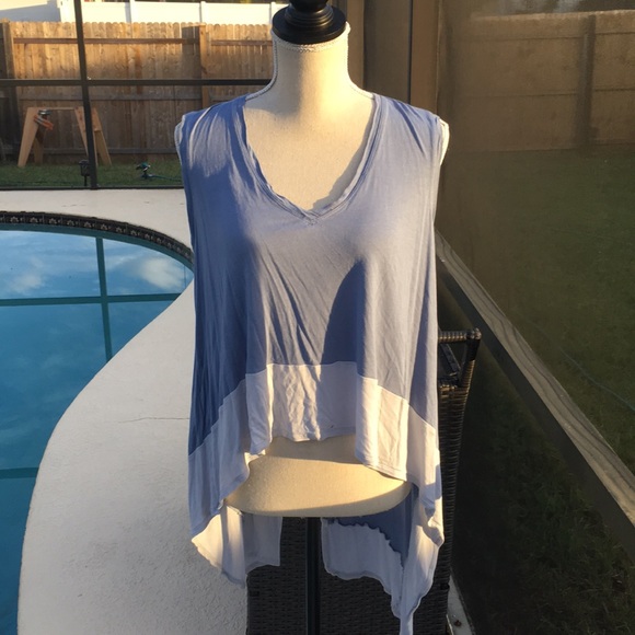BCBG Asymmetrical Tee - Picture 5 of 6